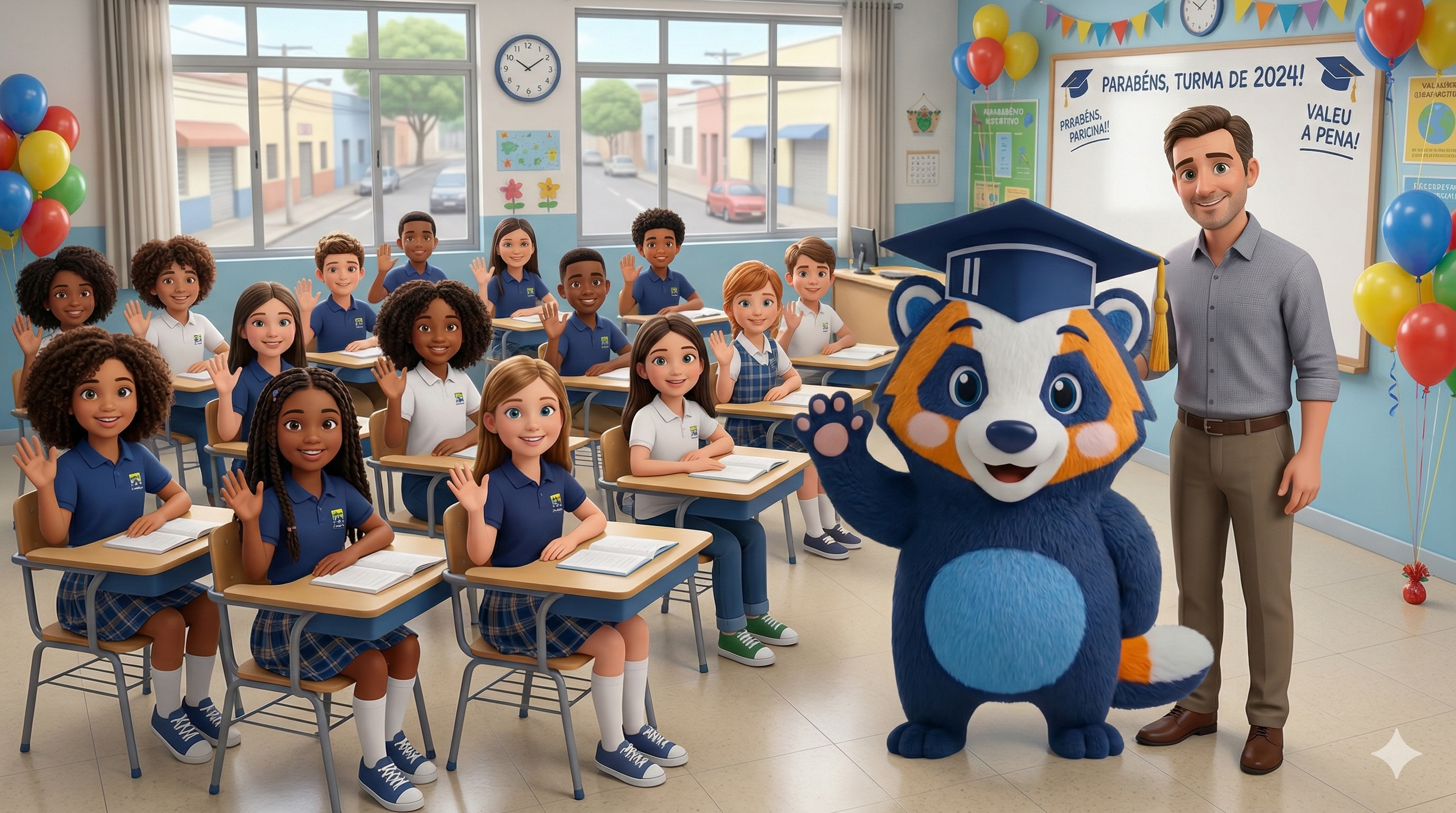 proEscola — mascote e turma na Educação Básica